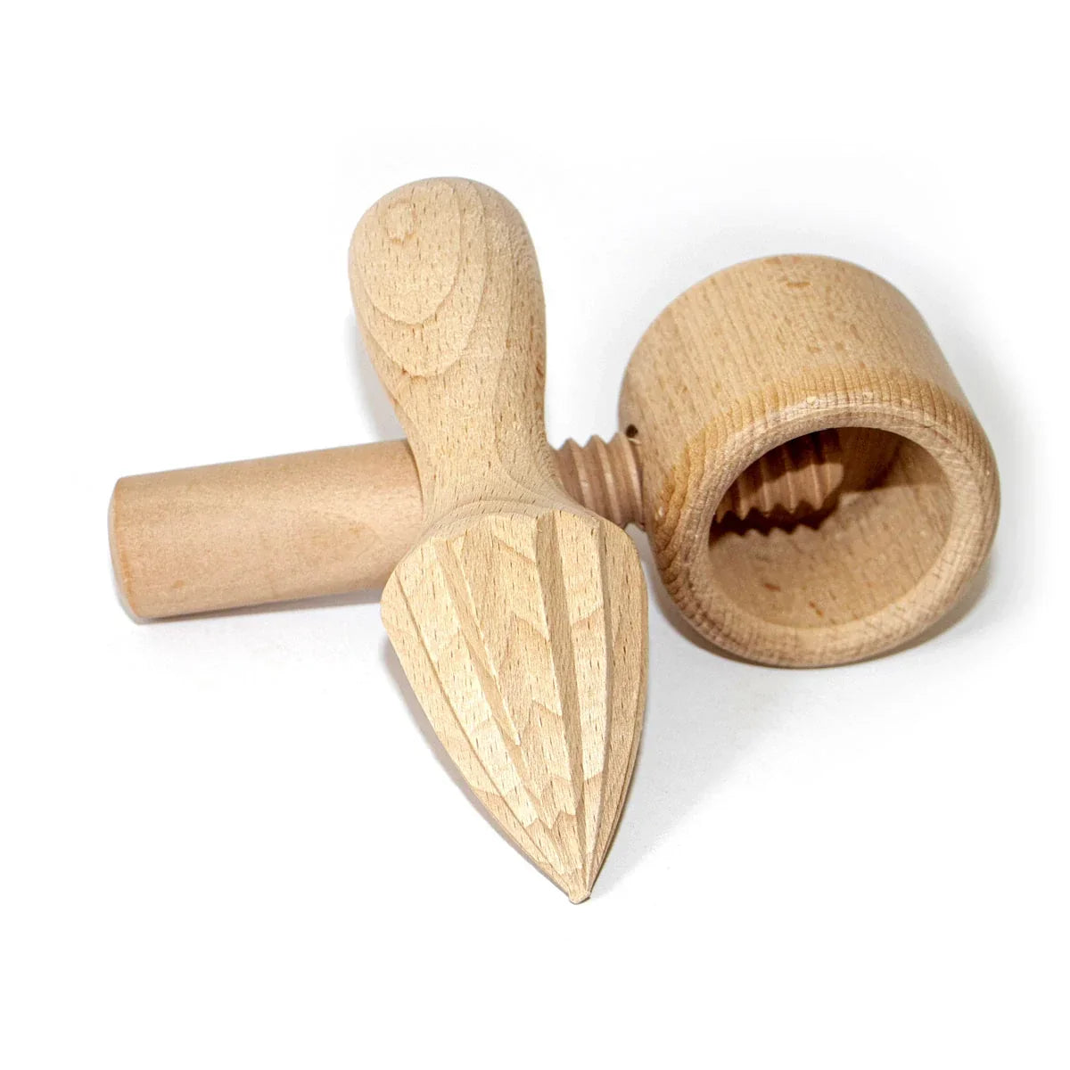 Beechwood Nutcracker & Citrus Juicer Set